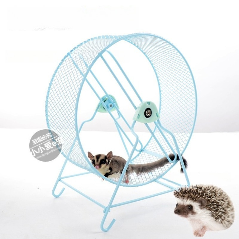 Hamster Cage Wheel - 32cm ドロップシッピング メタル製 静音ランニングホイール 32cm ハムスターケージ