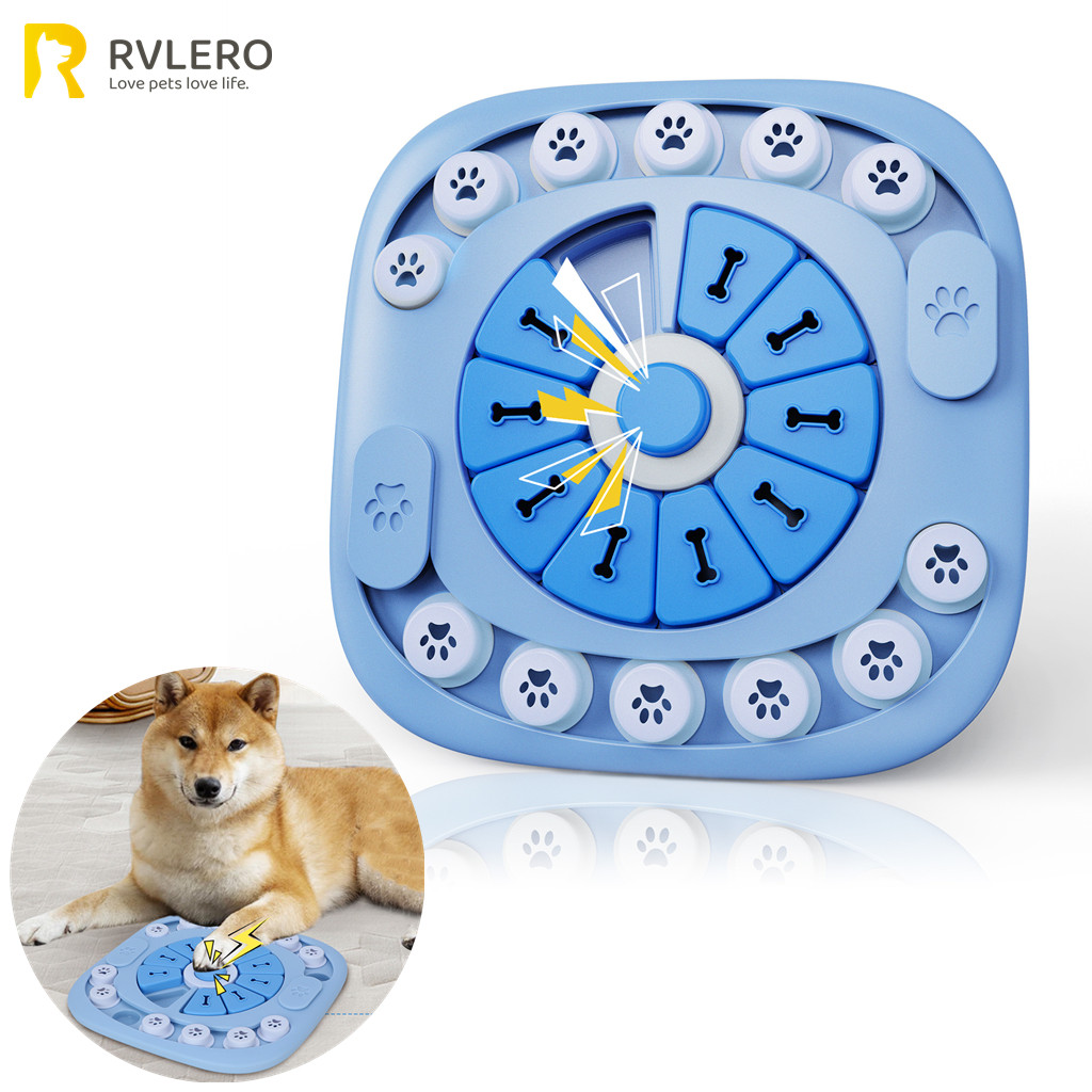 Dog Treat Puzzle Toy - 犬、治療のためのインタラクティブなパズルのおもちゃ、大規模な中小犬、教育、スロー食品、トレーニングペット製品