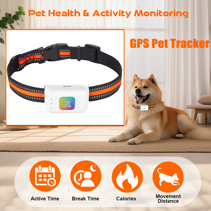 Pet Gps Tracker Collar - ペットGPS AGPS追跡デバイス 4GペットGPSトラッカー 首輪 SOS ジオフェンス