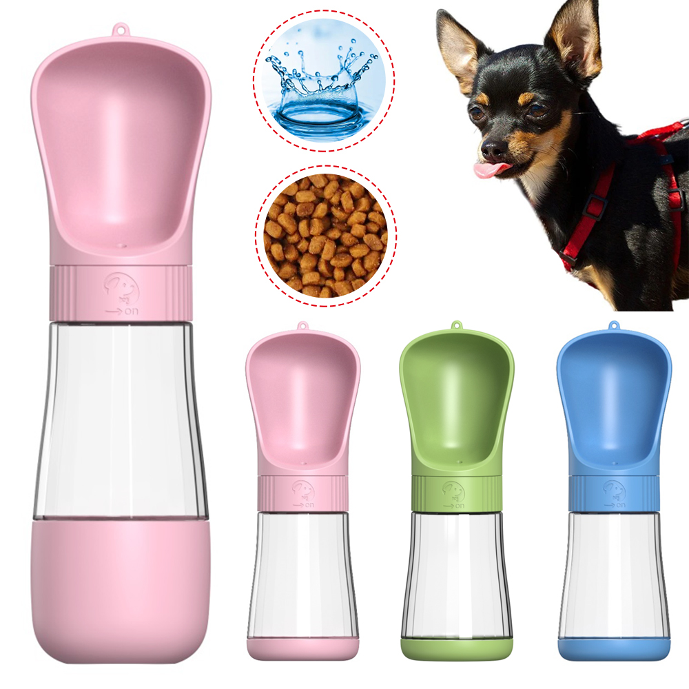 Pet Supplies Hours - 2 で 1 ポータブル犬水ボトル小型大型犬猫屋外ウォーキング水飲みボウルペットフィーダー子犬チワワ用品