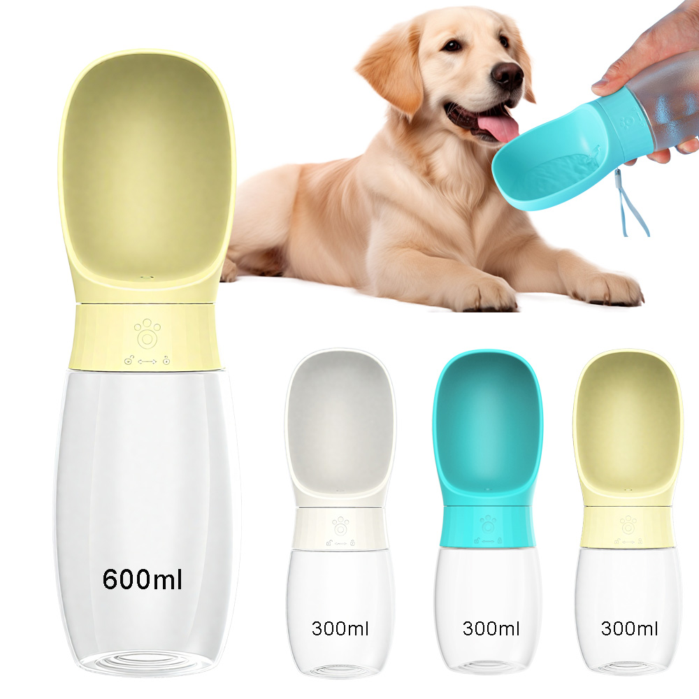 Pet Supplies Hours - ペット犬用ウォーターボトル小型中型犬猫ハイキングポータブル子犬フィーダー漏れ防止猫飲料ボウルフレンチブルドッグ用品