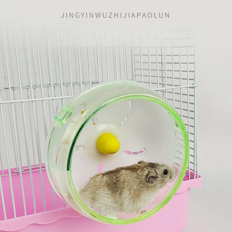 Hamster Cage Wheel - 1PC 12-21 センチメートルハムスターランニングディスクおもちゃサイレント小型ペット防水ケージ回転ホイールアクセサリー耐摩耗性ハムスタースポーツ