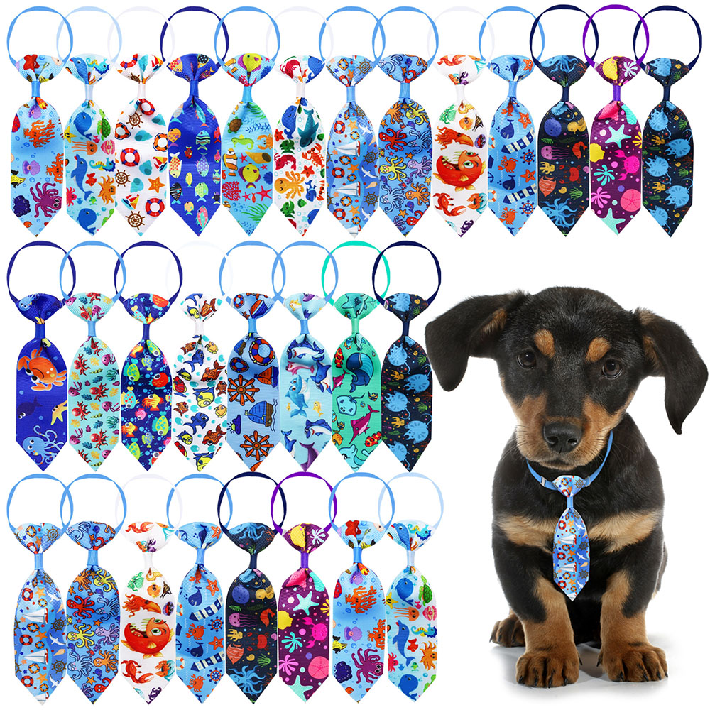 Pet Supplies Hours - 50 個犬グルーミング小型犬猫ネクタイ蝶ネクタイファッション犬ペット蝶ネクタイペット用品犬グルーミング
