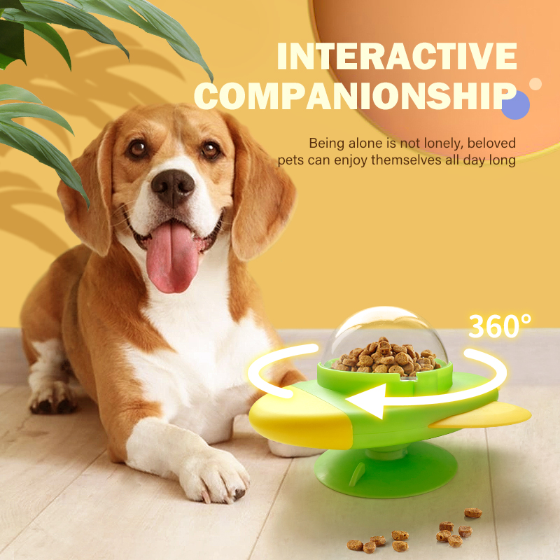 猫用インタラクティブおもちゃ 回転式 猫犬用漏れ食おもちゃ  - Dog Treat Puzzle Toy のレビューと価格