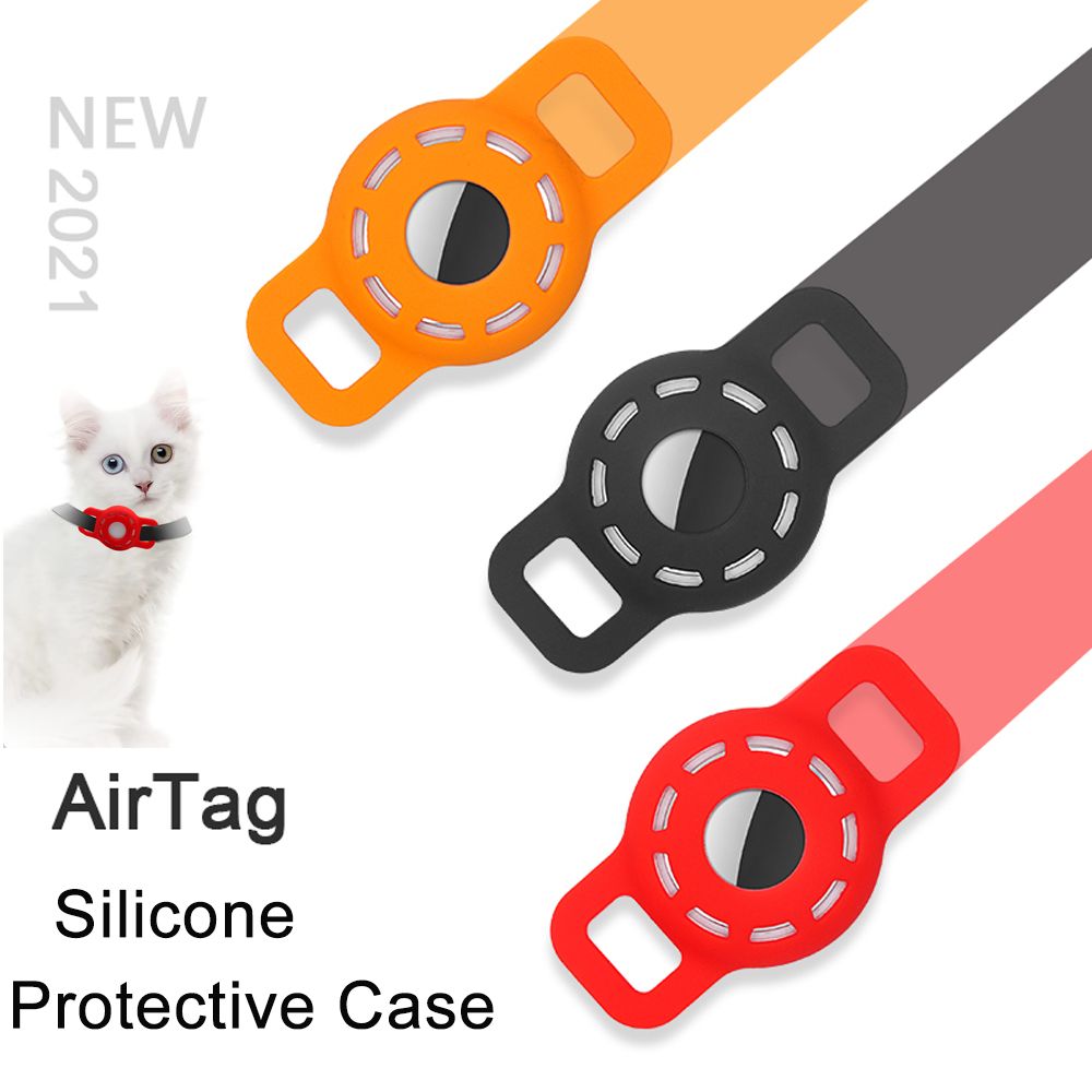 シリコン製犬猫用首輪 GPSファインダー AirTag保護ケ - Pet Gps Tracker Collar のレビューと価格