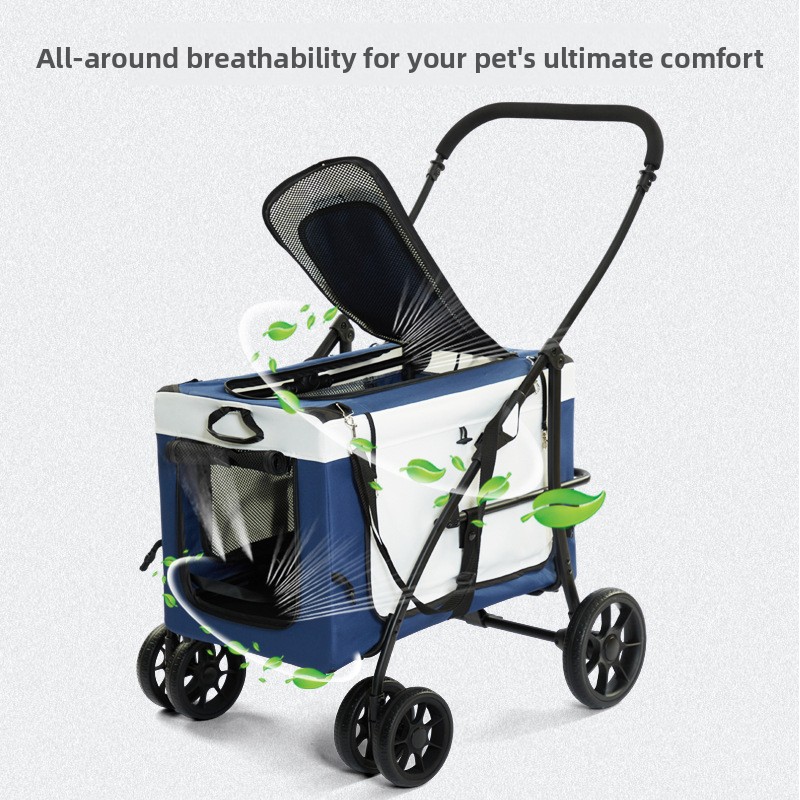 広々としたペットカート　分離型カート　多頭用ペットカート　持 - Pet Supplies For Dogs のレビューと価格