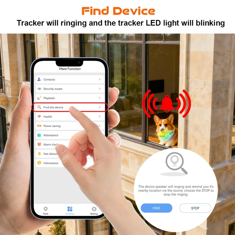 GPSペットトラッカー カラフルLEDフラッシュ付き 4Gス - Pet Gps Tracker Collar のレビューと価格
