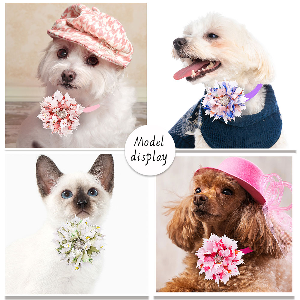 小さな犬のための調節可能な蝶ネクタイ、かわいい犬の蝶ネクタイ - Pet Supplies Hours のレビューと価格