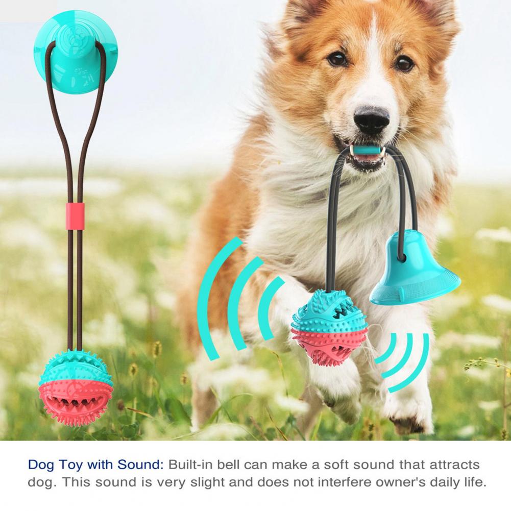 噛むのが大好きな犬用おもちゃ、インタラクティブな吸盤付きおも - Dog Treat Puzzle Toy のレビューと価格