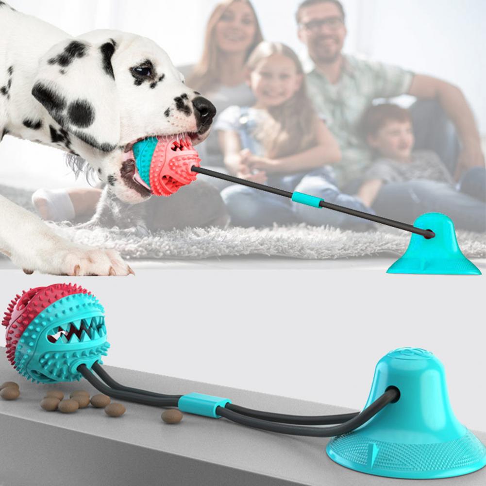 噛むのが大好きな犬用おもちゃ、インタラクティブな吸盤付きおも - Dog Treat Puzzle Toy のレビューと価格