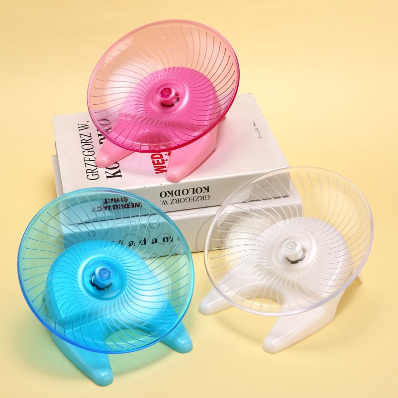 1PC サイレントフライングソーサーエクササイズホイール小型 - Hamster Cage Wheel のレビューと価格