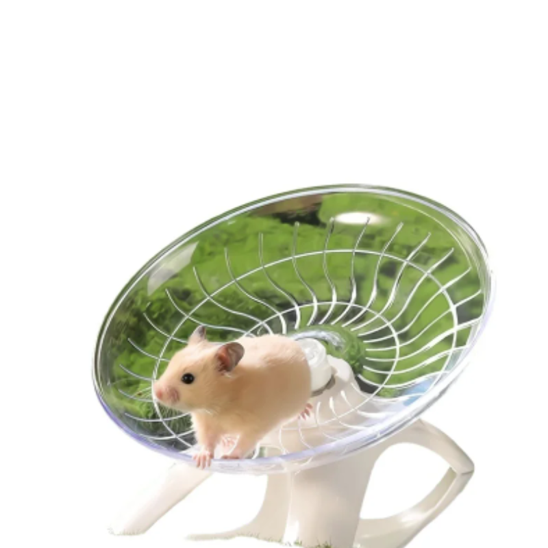 1PC サイレントフライングソーサーエクササイズホイール小型 - Hamster Cage Wheel のレビューと価格