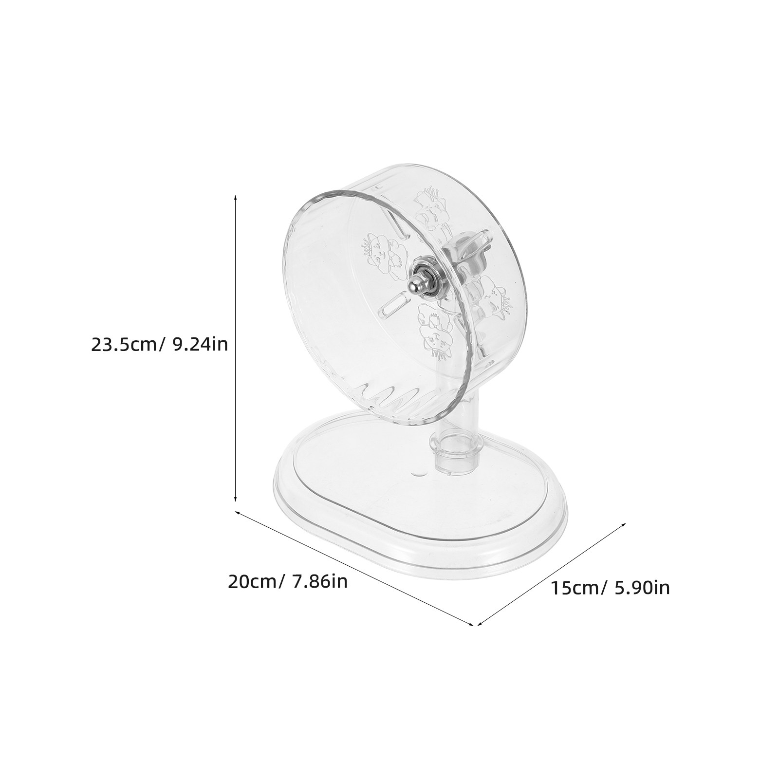 15 センチメートルサイレントハムスターエクササイズホイール - Hamster Cage Wheel のレビューと価格