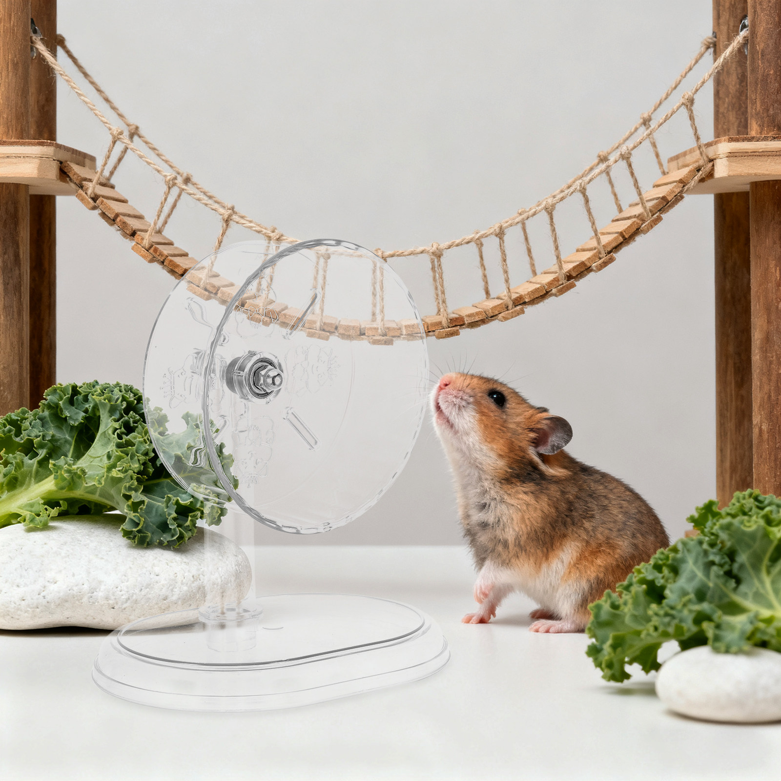 15 センチメートルサイレントハムスターエクササイズホイール - Hamster Cage Wheel のレビューと価格