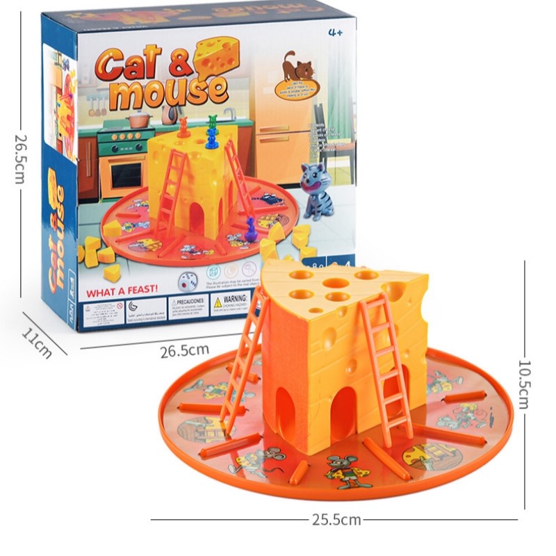猫とネズミのケーキチーズボードゲーム子供向けインタラクティブ - Interactive Cat Toy のレビューと価格