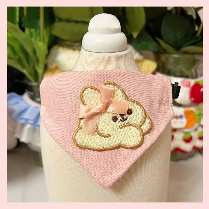 猫と犬用のペットよだれかけ、かわいい万能唾液拭き、三角拭き、 - Pet Supplies For Dogs のレビューと価格