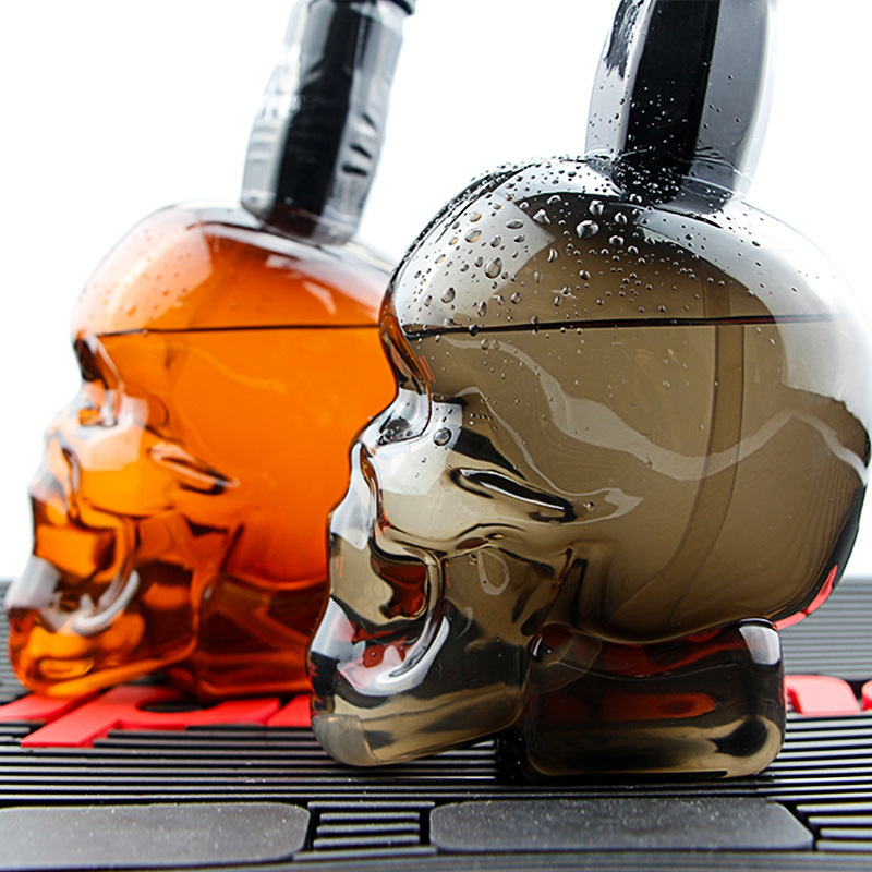 1個 500ml スカル型プラスチック製スプレーボトル タト - Pet Supplies Application のレビューと価格