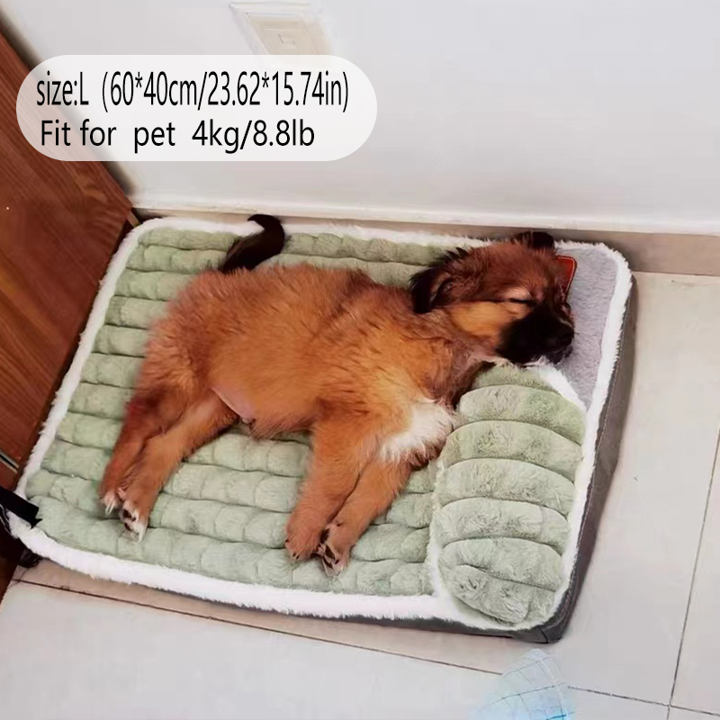 越境新到着睡眠犬マット冬暖かい取り外し可能洗える犬小屋マット - Pet Supplies Hours のレビューと価格