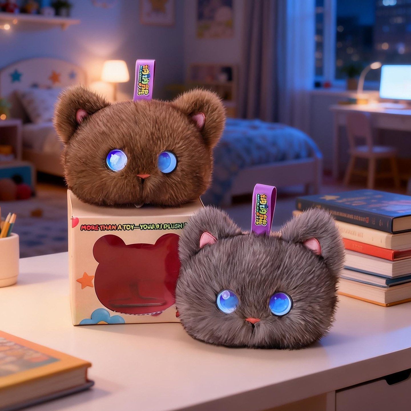 トボットAIぬいぐるみ猫のおもちゃ、インタラクティブな感情的 - Interactive Cat Toy のレビューと価格