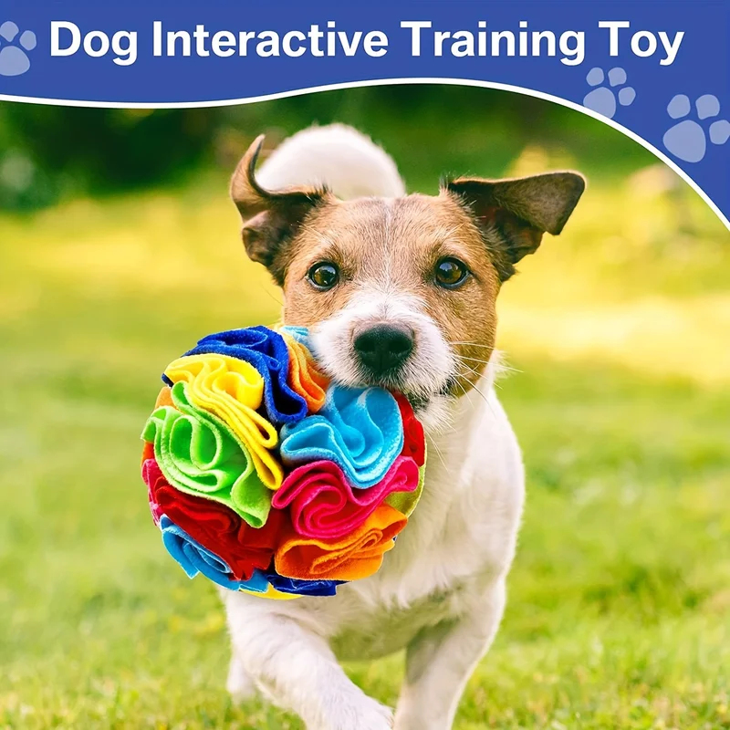 インタラクティブな犬用おもちゃスナッフルボールは、犬の自然な - Dog Treat Puzzle Toy のレビューと価格
