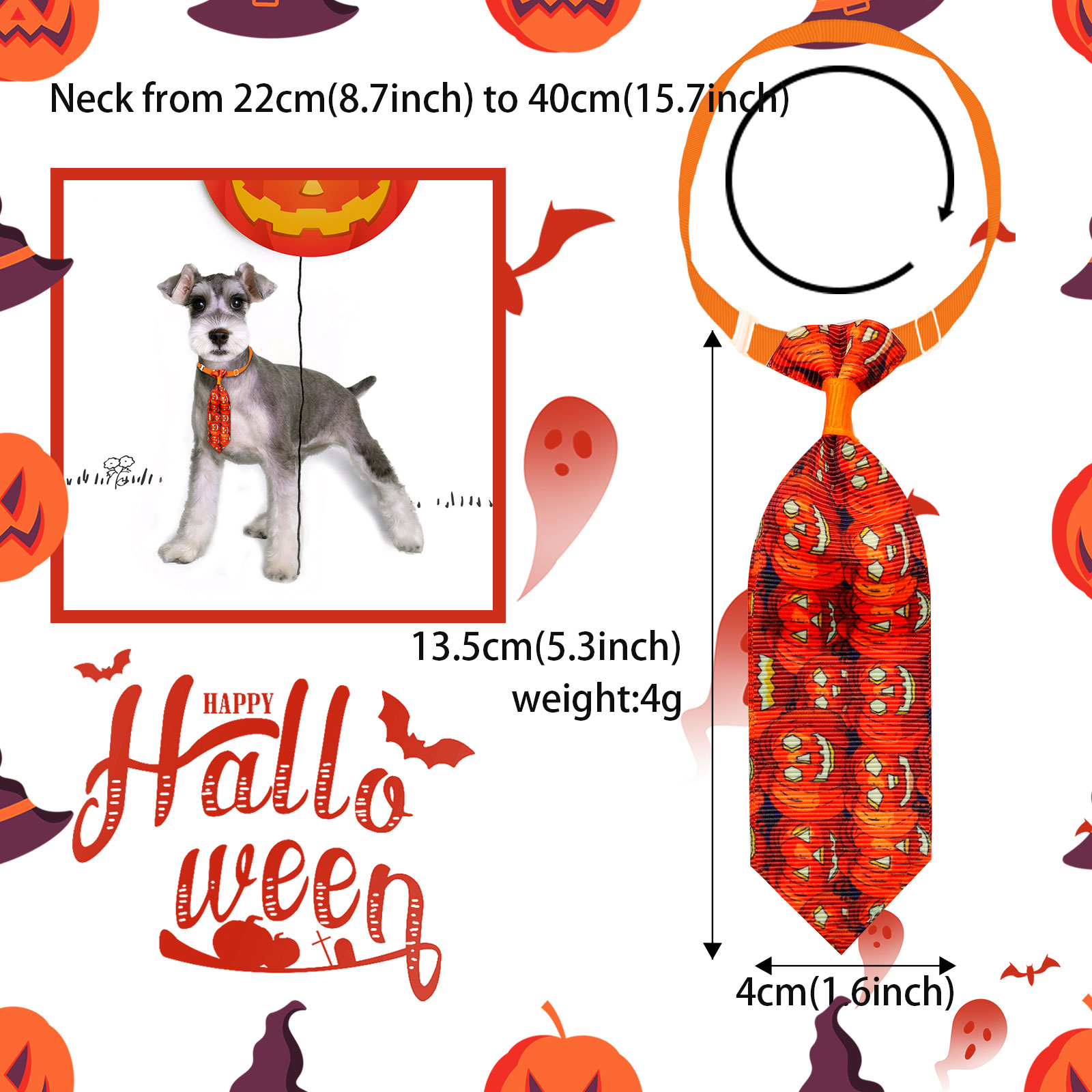50/100個ハロウィン犬グルーミング用品頭蓋骨小型犬ネクタ - Pet Supplies Hours のレビューと価格