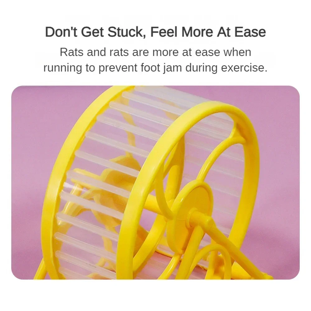 ハムスターホイール大型ペットジョギングハムスタースポーツラン - Hamster Cage Wheel のレビューと価格
