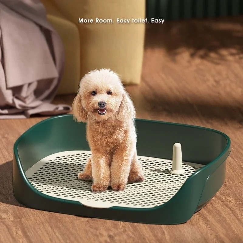 小型犬猫用ペットトイレトレーニングトイレ、ポータブルドッグト - Pet Supplies Hours のレビューと価格
