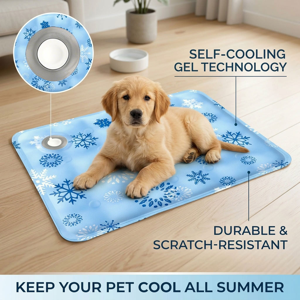夏用ペットマット、ペットアイスマット、犬用マット、犬用ベッド - Pet Supplies For Dogs のレビューと価格