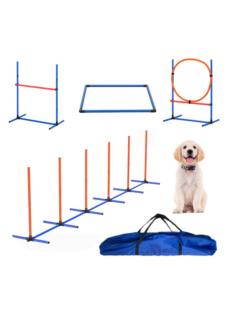 犬用障害物トレーニング競技用具 ジャンプポール バリアリング - Pet Supplies For Dogs のレビューと価格