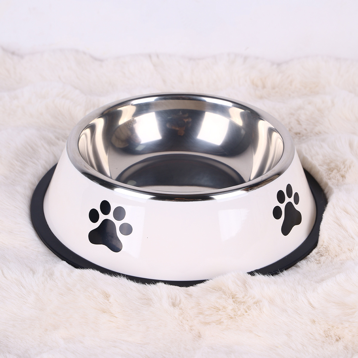 ステンレス鋼ペットボウル猫ボウル犬用フードボウル複数仕様落下 - Pet Supplies Hours のレビューと価格
