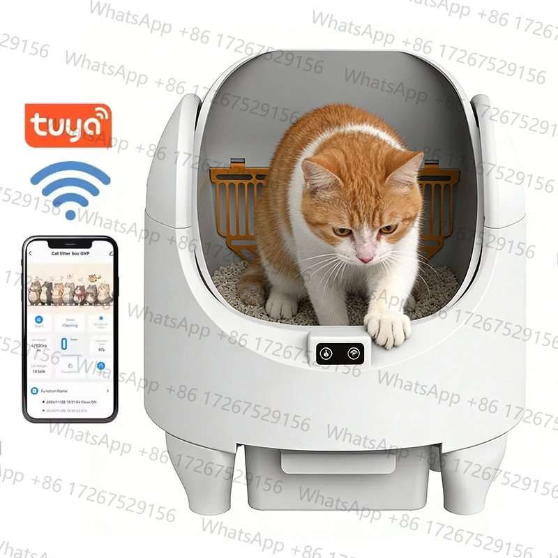 スマート猫用トイレWiFiアプリ制御自動セルフクリーニング猫 - Pet Supplies Application のレビューと価格