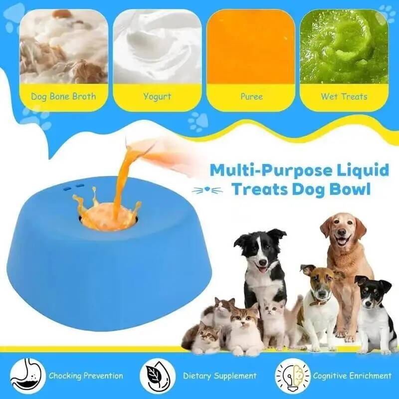 1個入り犬用リックボウル、インタラクティブボール付きスローフ - Pet Supplies Hours のレビューと価格