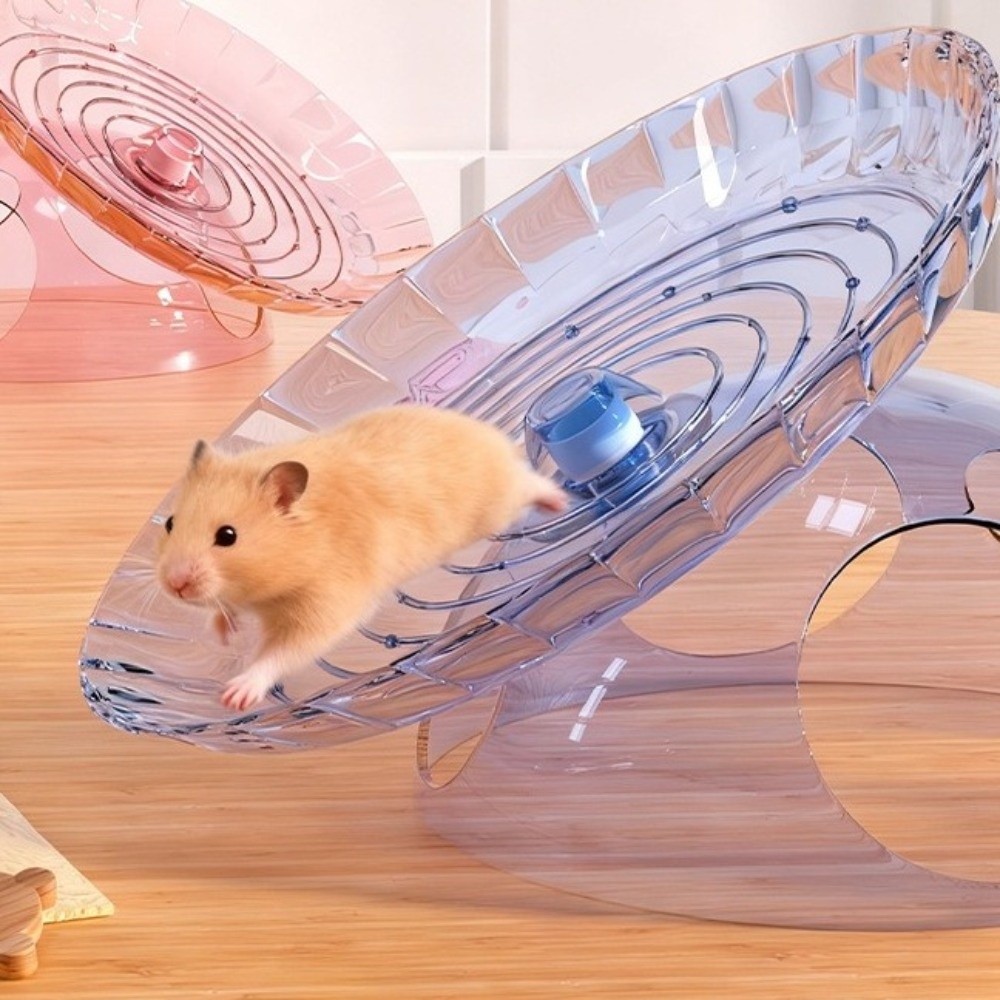ノンスリップハムスターランニングホイールプラスチック透明ハム - Hamster Cage Wheel のレビューと価格