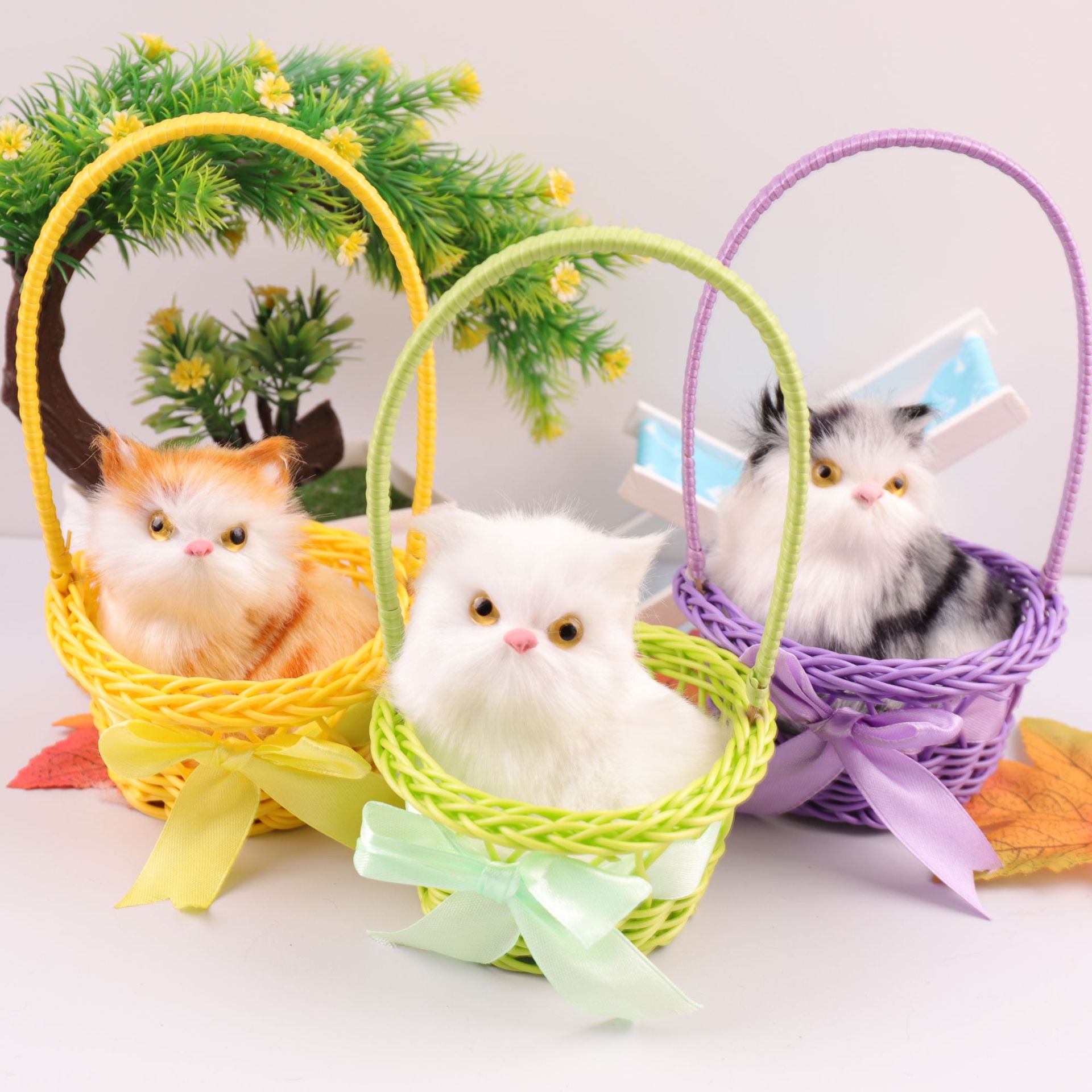 子供の頃のシミュレーション猫バスケット、ハンドヘルドおもちゃ - Interactive Cat Toy のレビューと価格