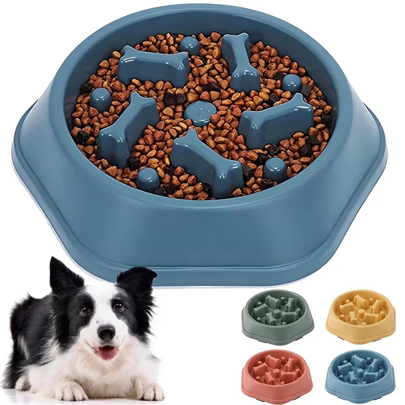 1個入りスローフィーダー犬用ボウル、窒息防止子犬用フードボウ - Dog Treat Puzzle Toy のレビューと価格